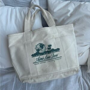 Aime Leon Dore canvas tote bag